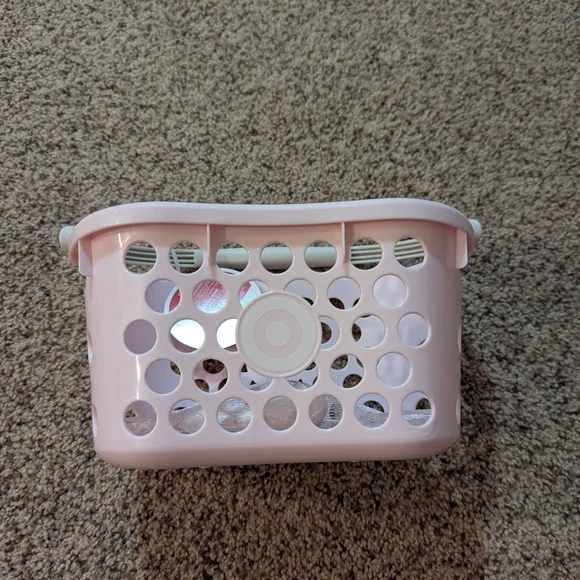 Mini Pink Target Shopping Basket - Picture 3 of 5